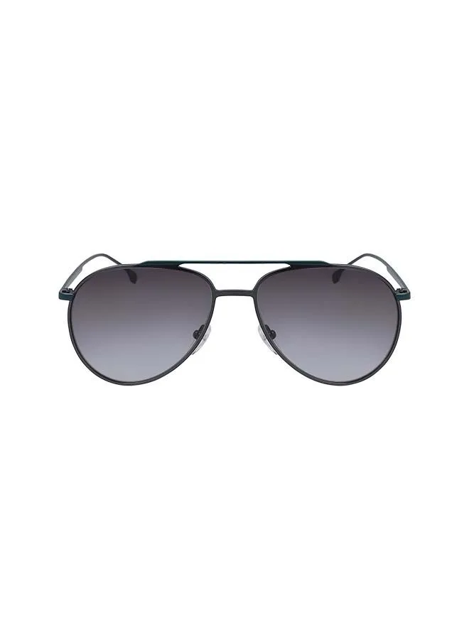 Karl Lagerfeld Men's Full Rim Metal Aviator  Sunglasses KL305S-509-5816