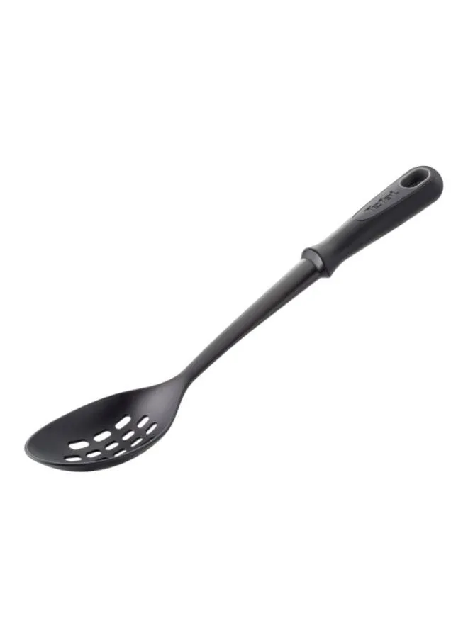 Tefal Comfort Slotted Spoon Black