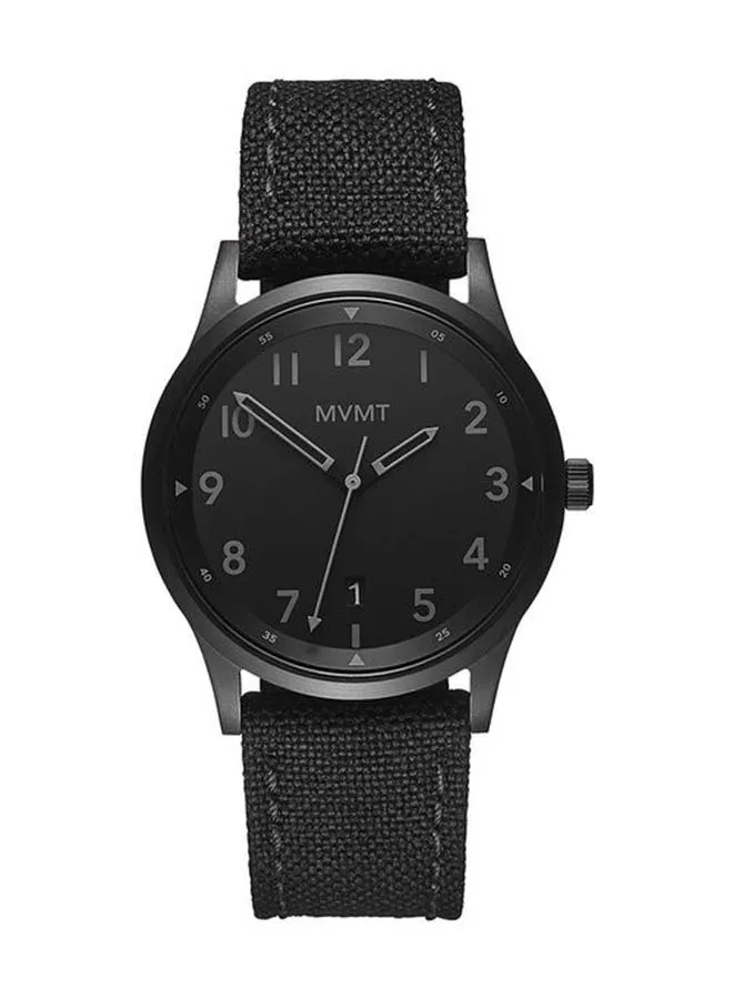 MVMT Men's Field Black Dial Watch - 28000111-D