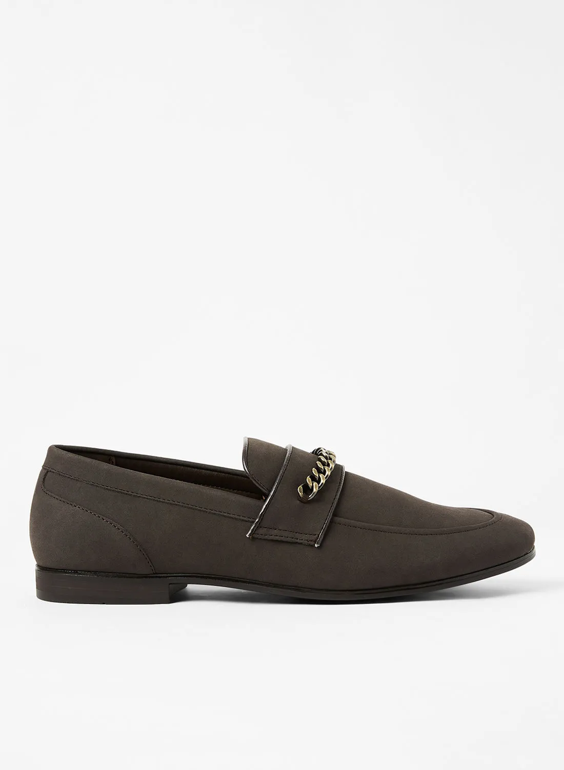 CALL IT SPRING Chained Loafers Brown