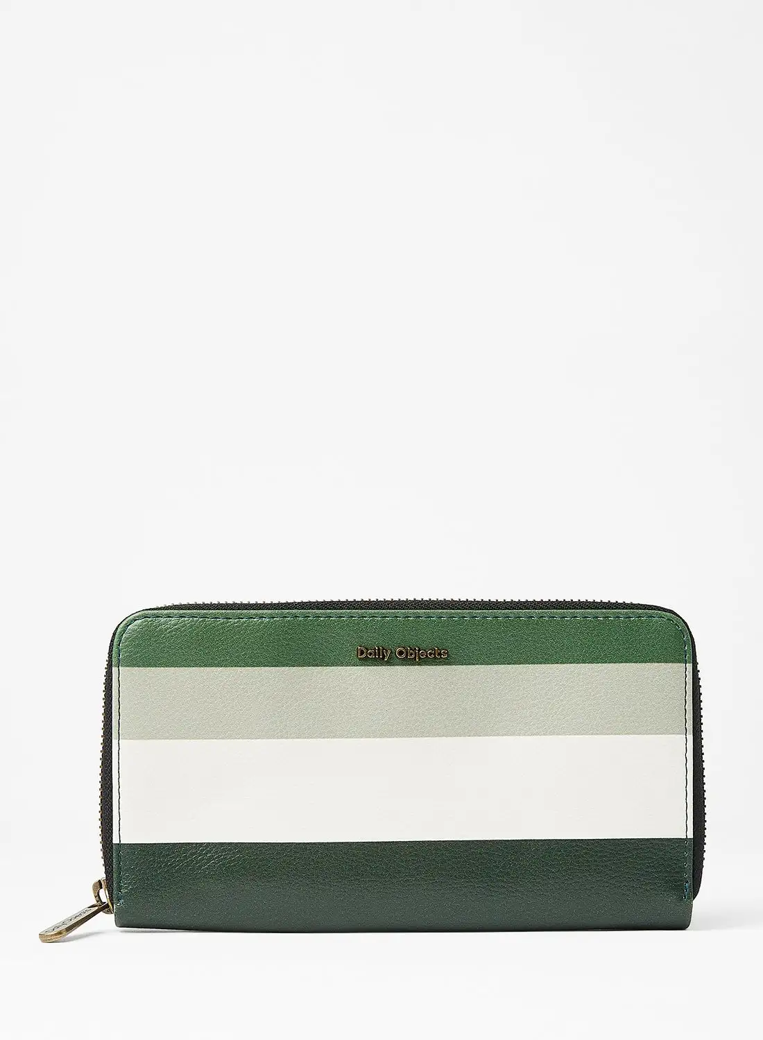 DailyObjects Quad Classic Wallet Green/White