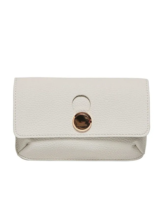 ONLY Leather Look Crossbody Bag White