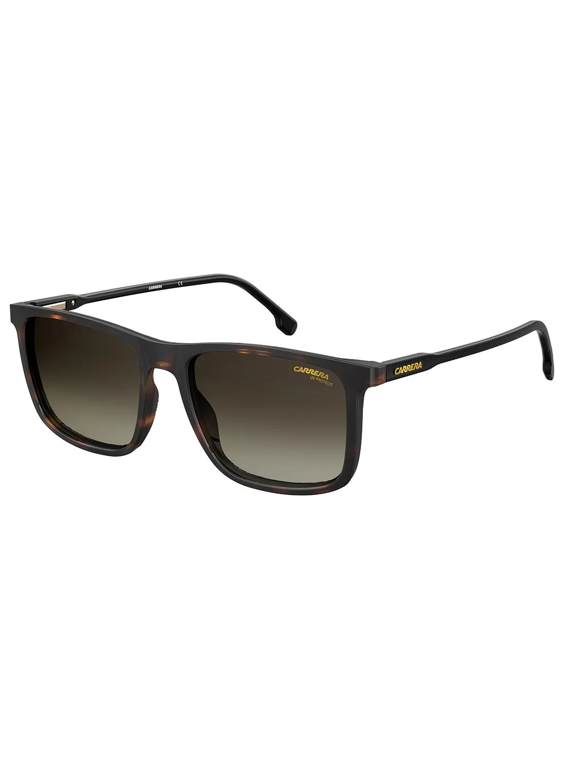 Carrera Men's Square Frame Sunglasses - Lens Size: 55 mm
