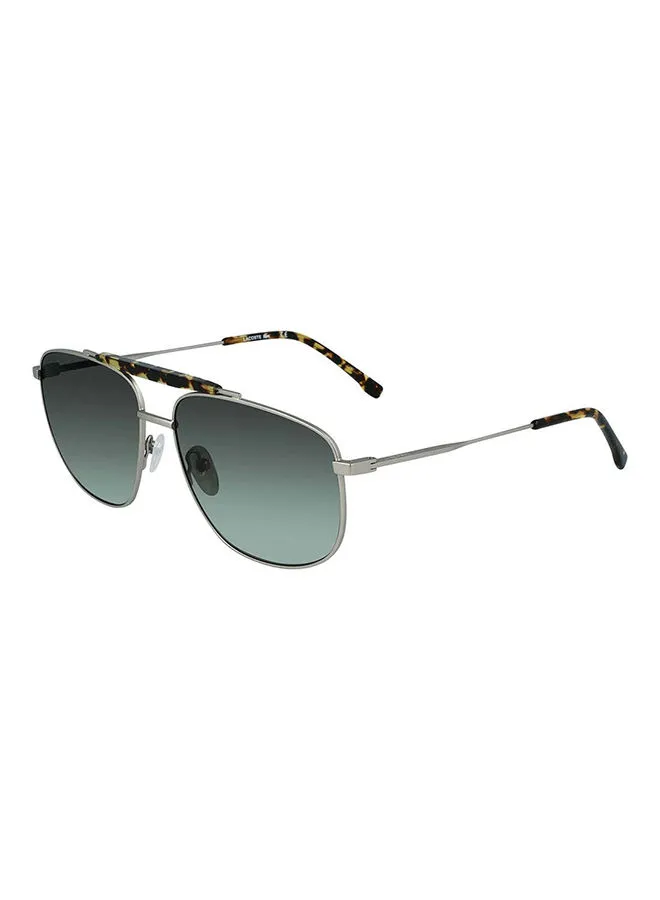 LACOSTE Men's Full Rim Metal Navigator Sunglasses  L246S-050-5915