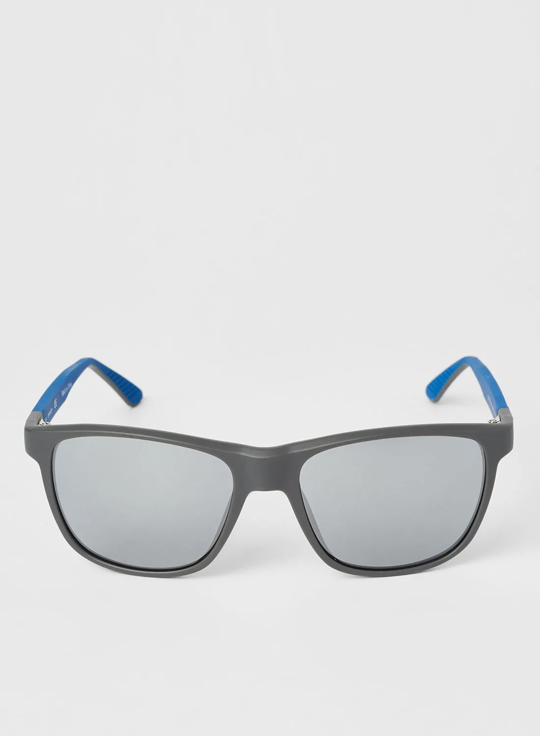 CALVIN KLEIN Men's Full-Rim TR90 Modified Rectangle Sunglasses - Lens Size: 55 mm