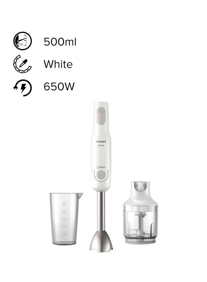 Philips Daily Collection ProMix Hand Blender HR2535/01 White