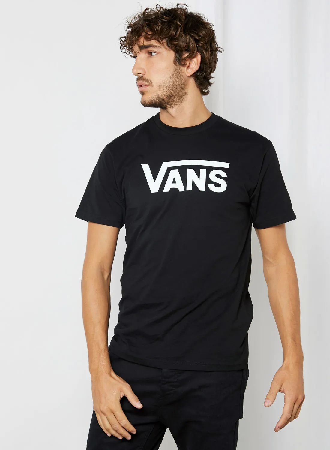 VANS Classic Crew Neck T-Shirt Black