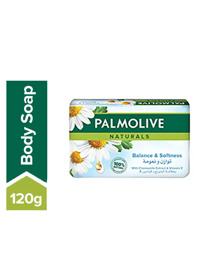 Palmolive Naturals Balance And Softness Bar Soap - Chamomile And Vitamin E 120grams