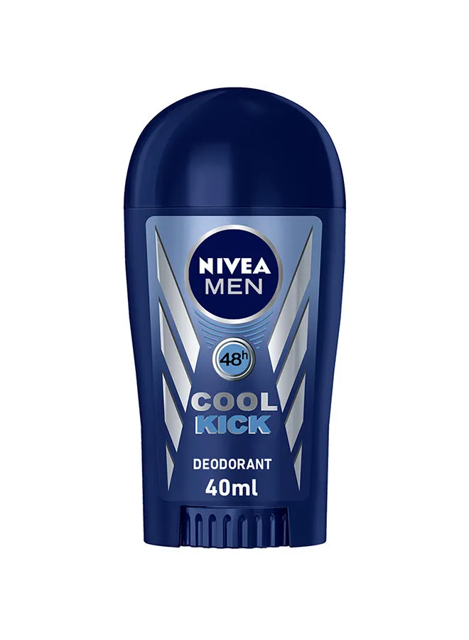 NIVEA MEN Cool Kick, Deodorant for Men, Fresh Scent, Stick 40ml