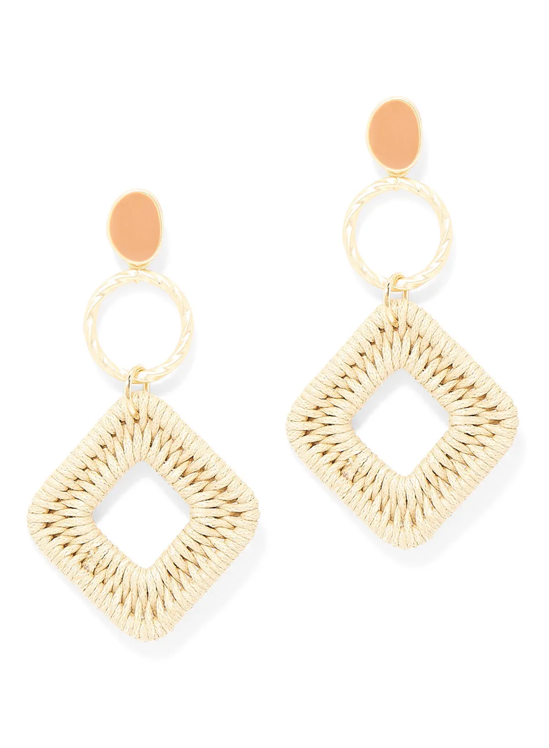 R&B Embellished Dangling Earrings With Pushback Closure
