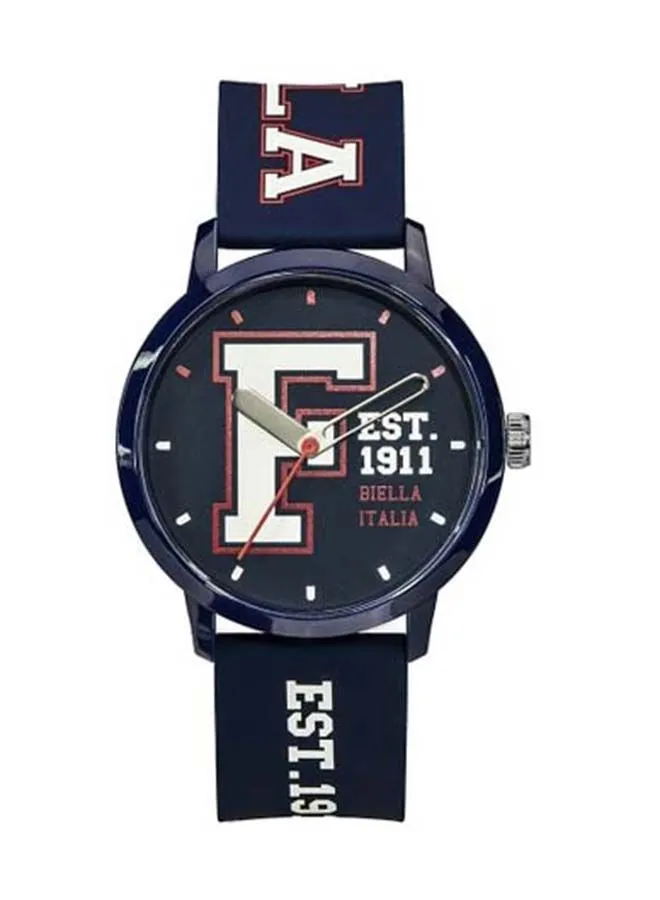 FILA Analog Watch Blue Dial Blue Silicone Strap For Men