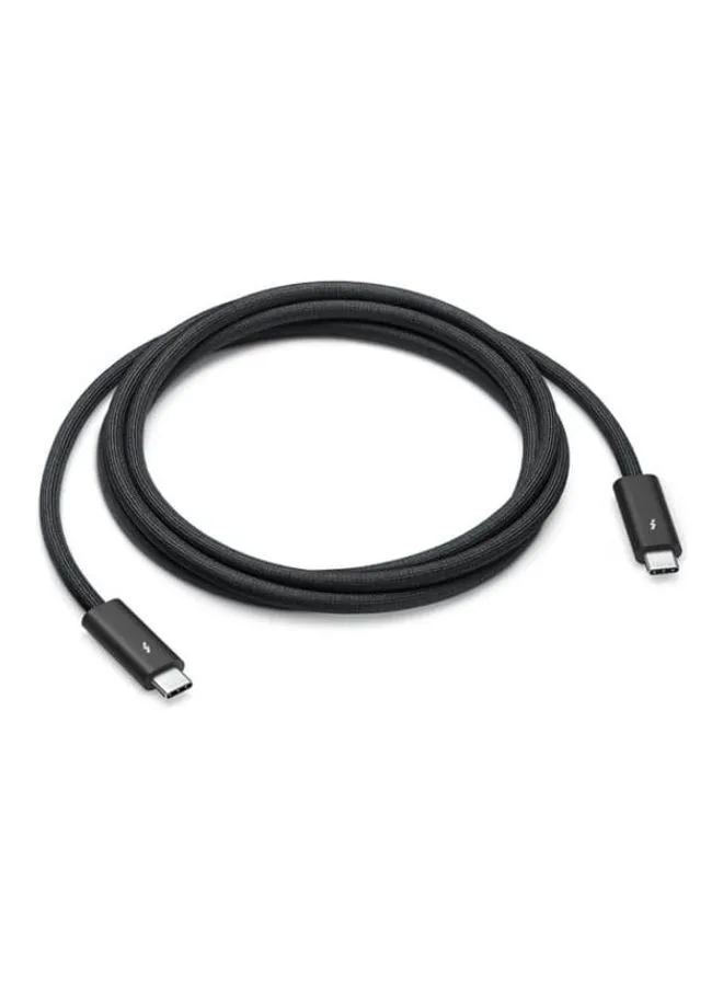 Apple Thunderbolt 4 Pro Cable (1.8 m) black