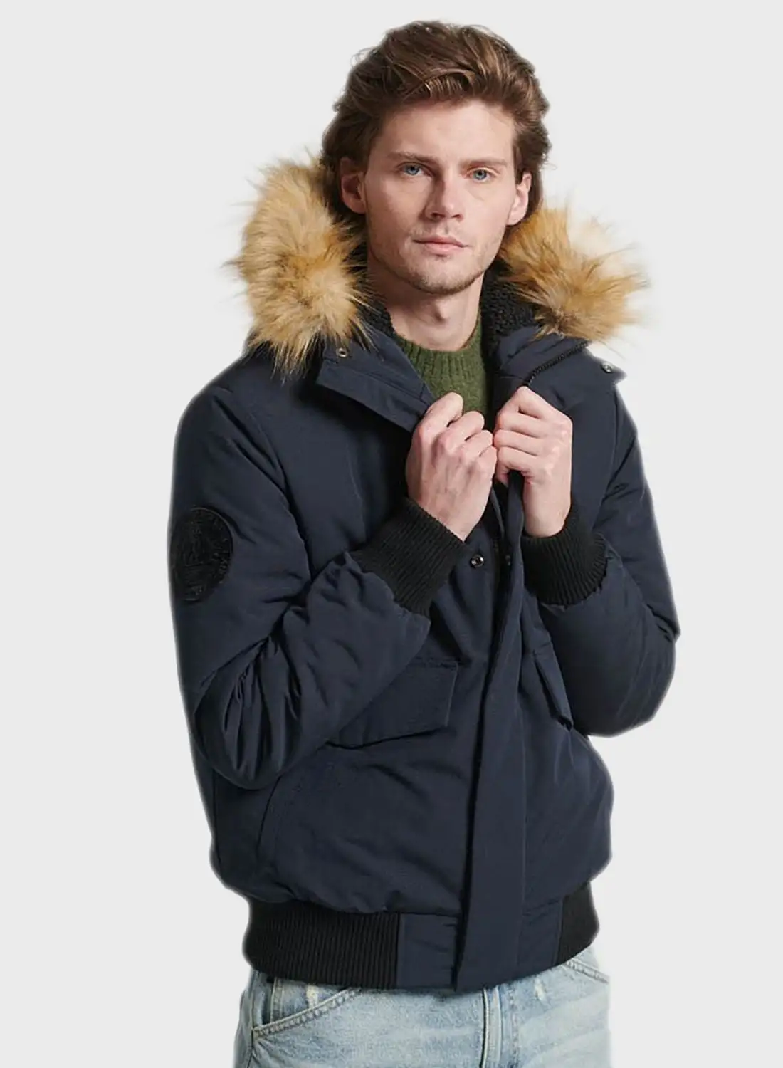 Superdry Essential Faux Fur Hooded Parka