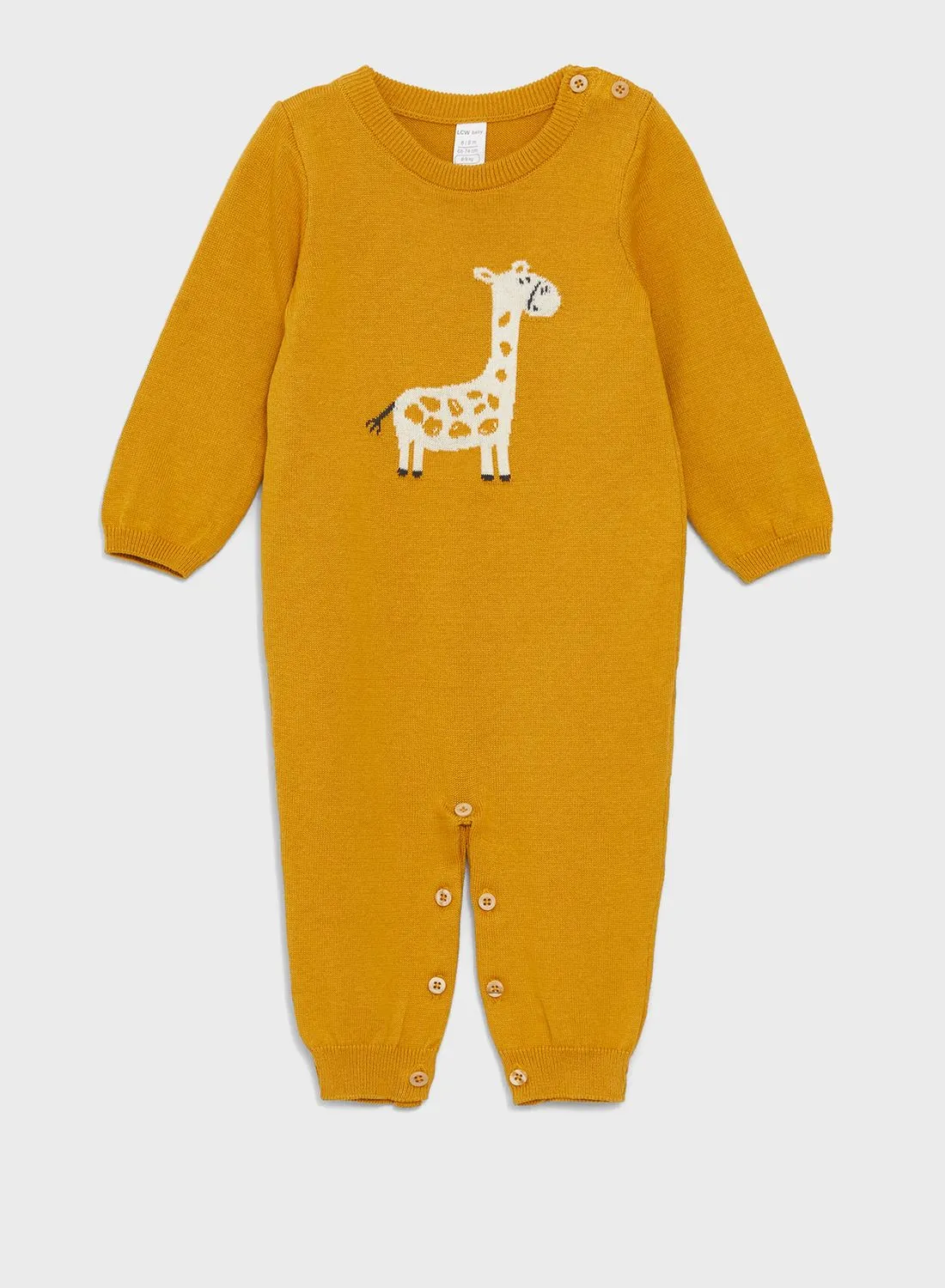 LC WAIKIKI Infant Printed Knitwear Jumpsuit