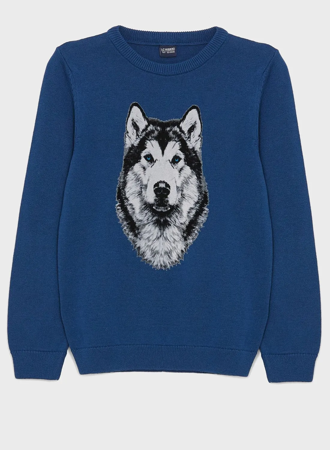 LC WAIKIKI Youth Wolf Print Sweater