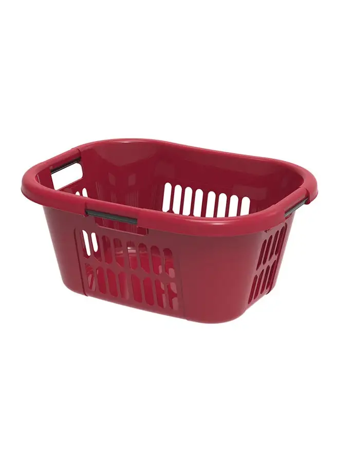 Cosmoplast Laundry Basket Dark Red 40.0Liters