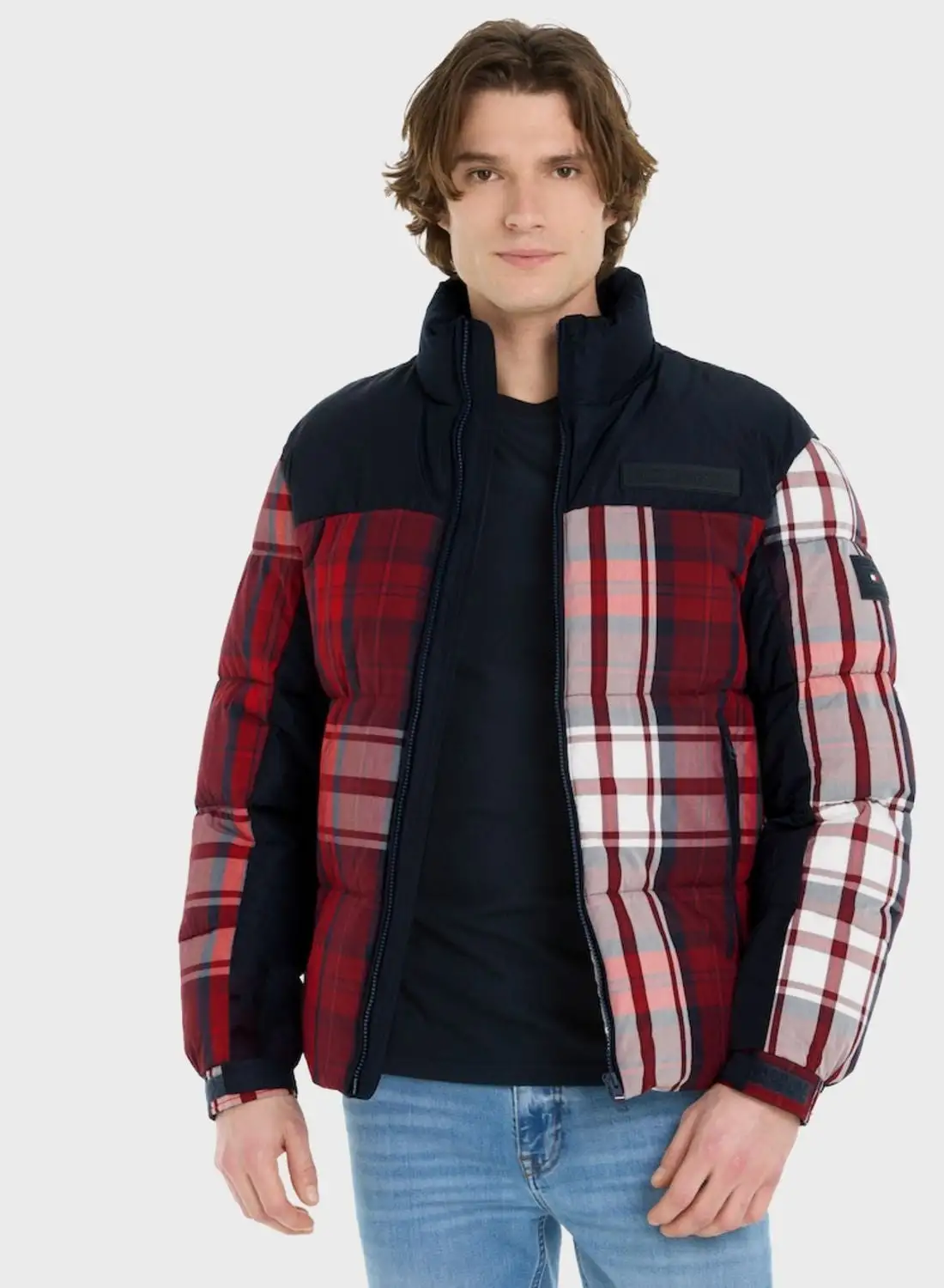 TOMMY HILFIGER Checked Puffer Jacket