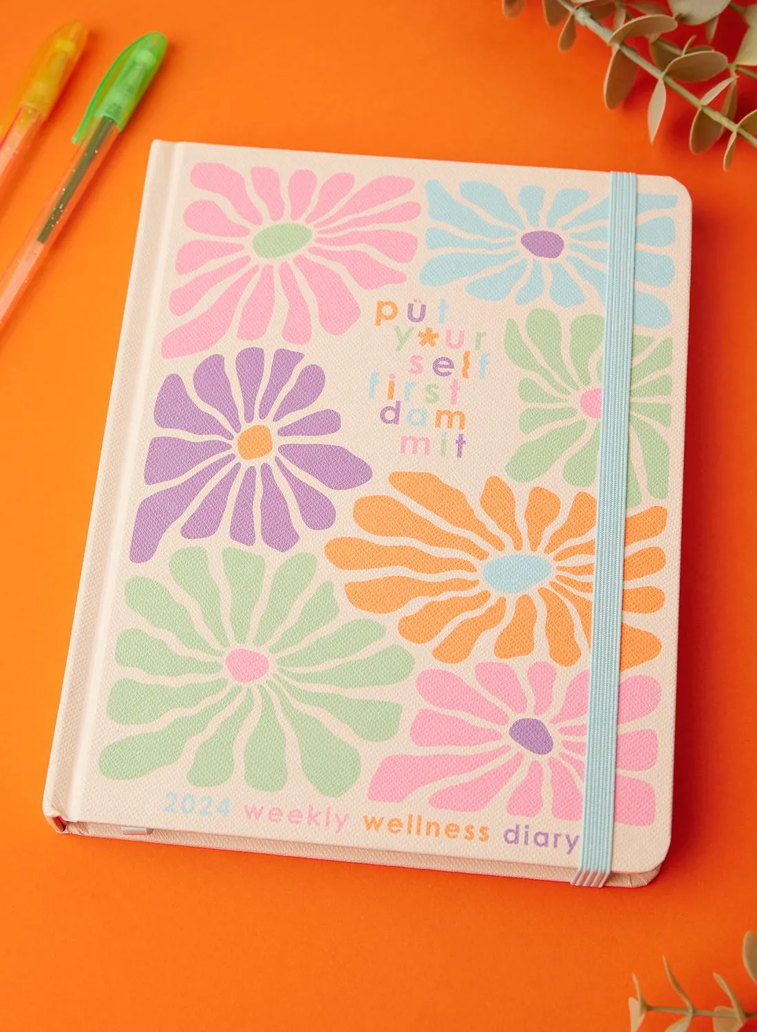 Typo 2024 Small Weekly Wellness Diary