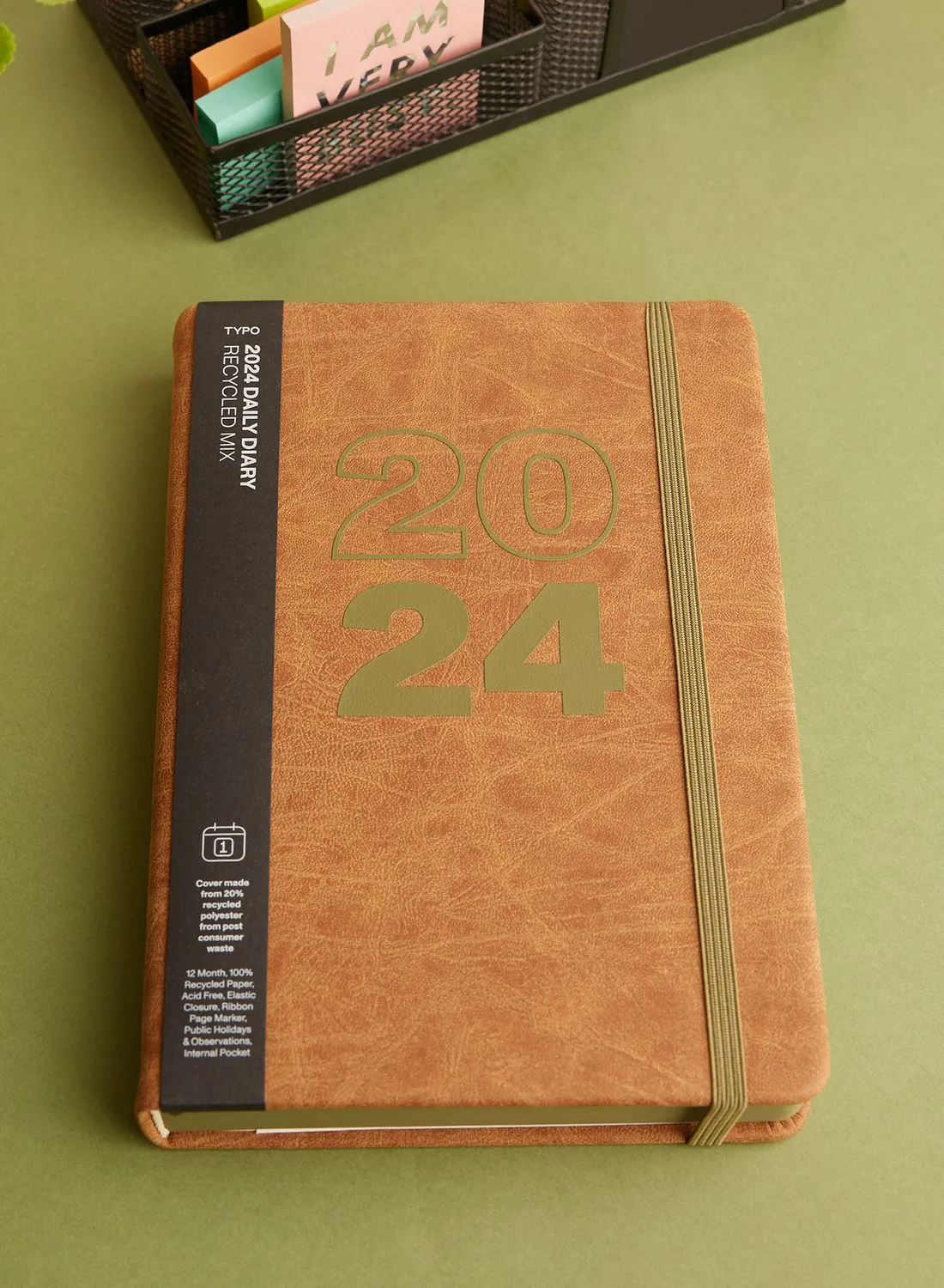 Typo 2024 A5 Daily Buffalo Diary Recycled Mix