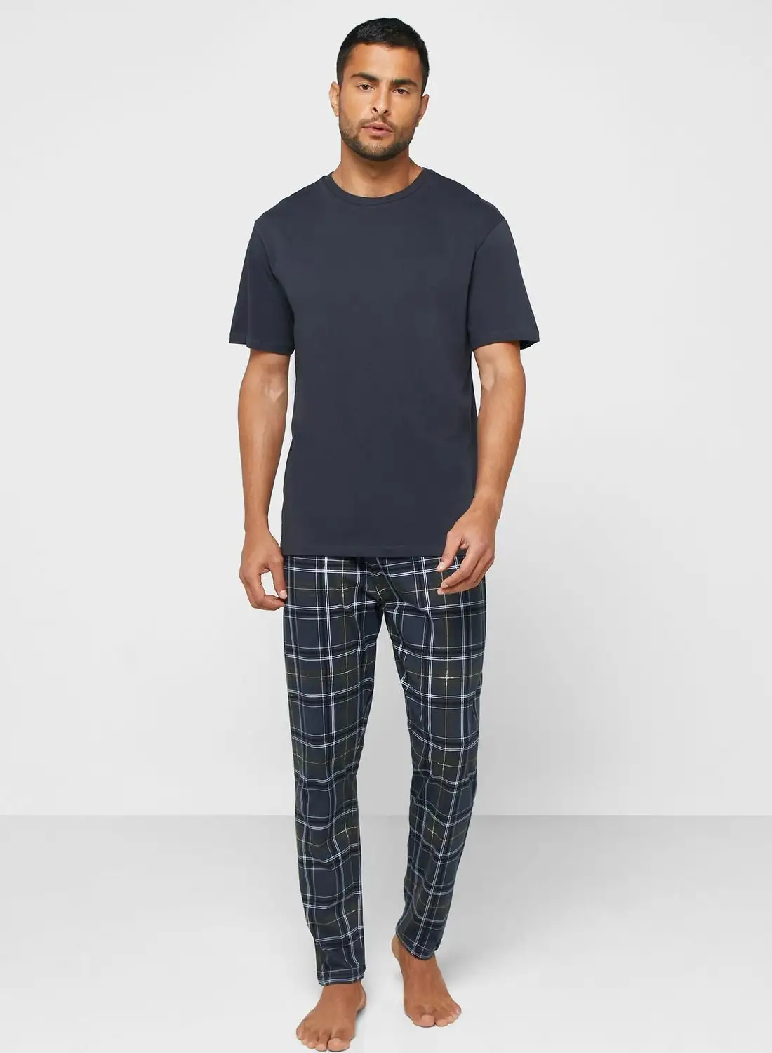 Only & Sons Checked Pyjama Set