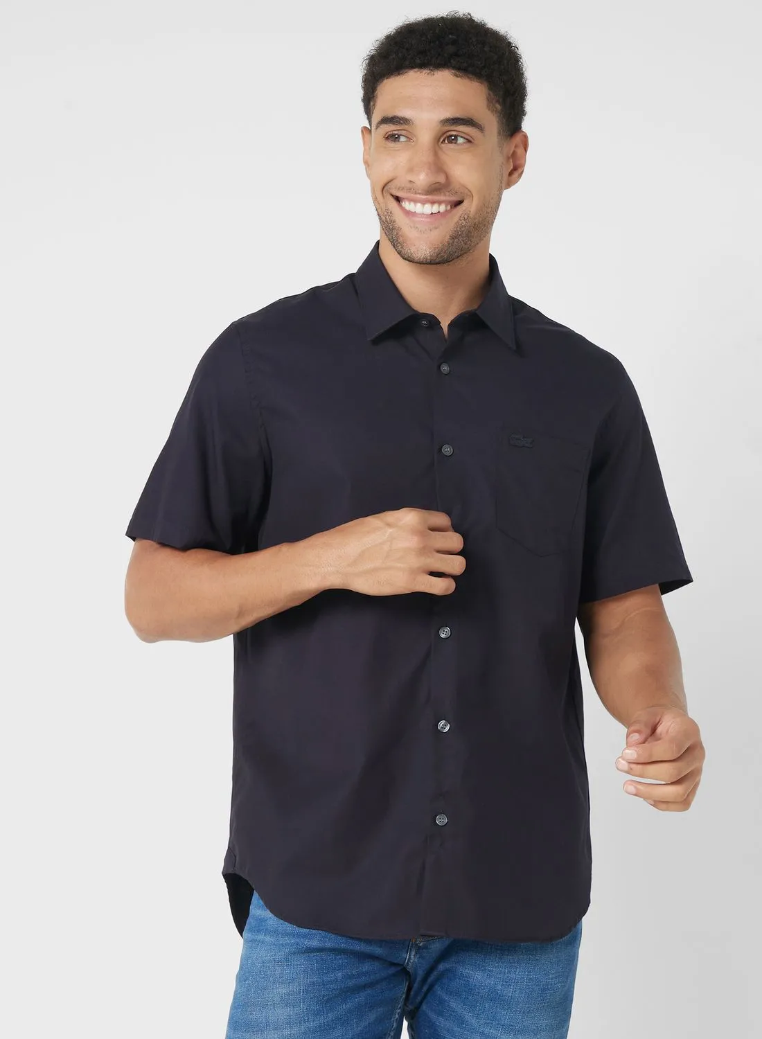 LACOSTE Essential Regular Fit Shirt