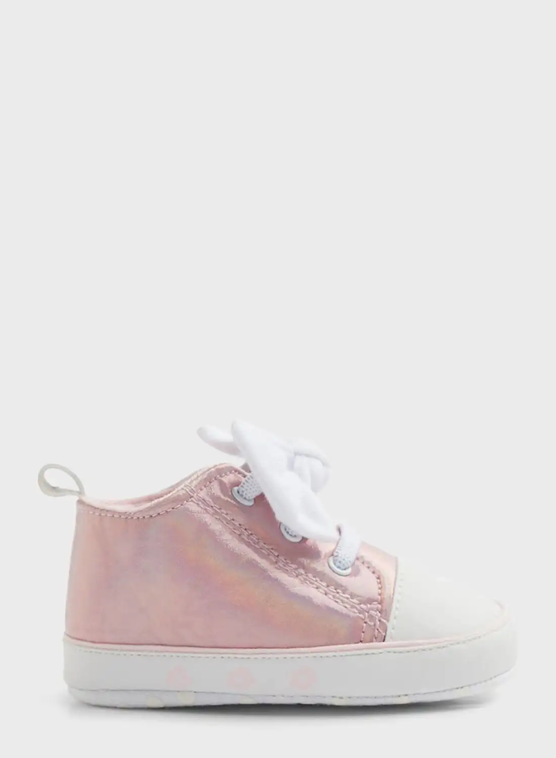 mothercare Infant Lace Up Low Top Sneakers