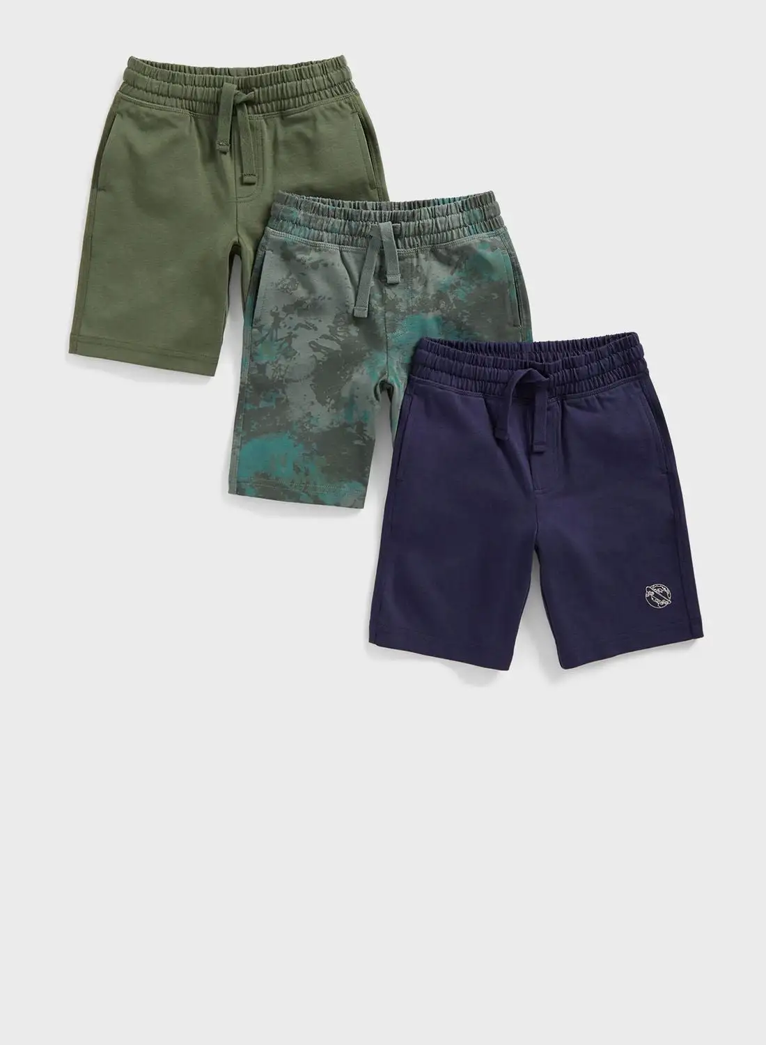 mothercare Kids 3 Pack Assorted Shorts