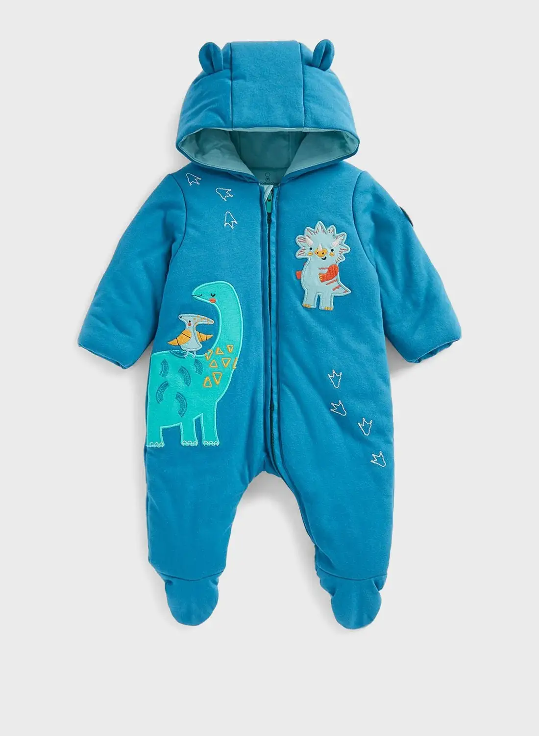 mothercare Infant Printed Pramsuit