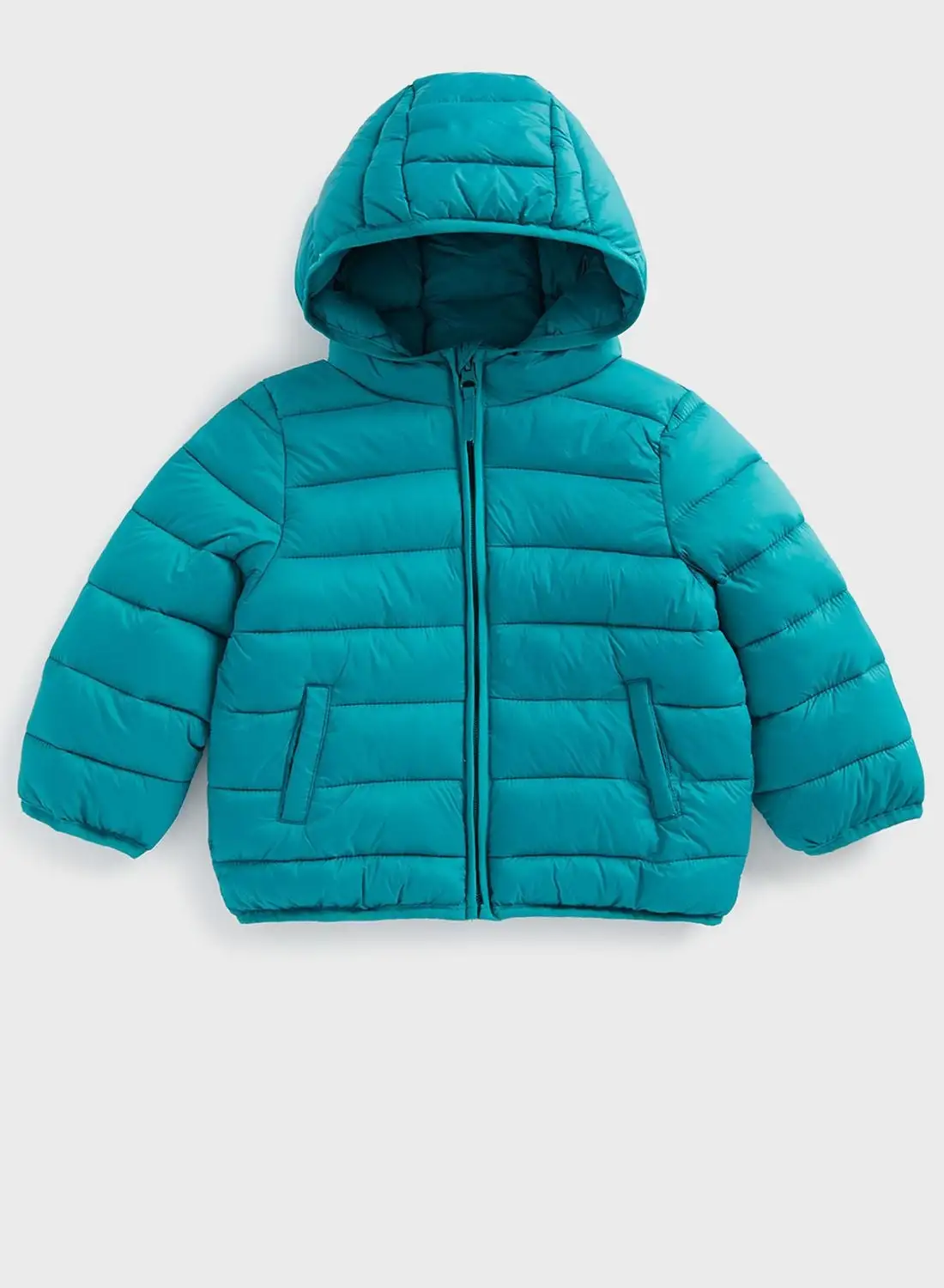 mothercare Kids Essential Hooded Puffer Jacket