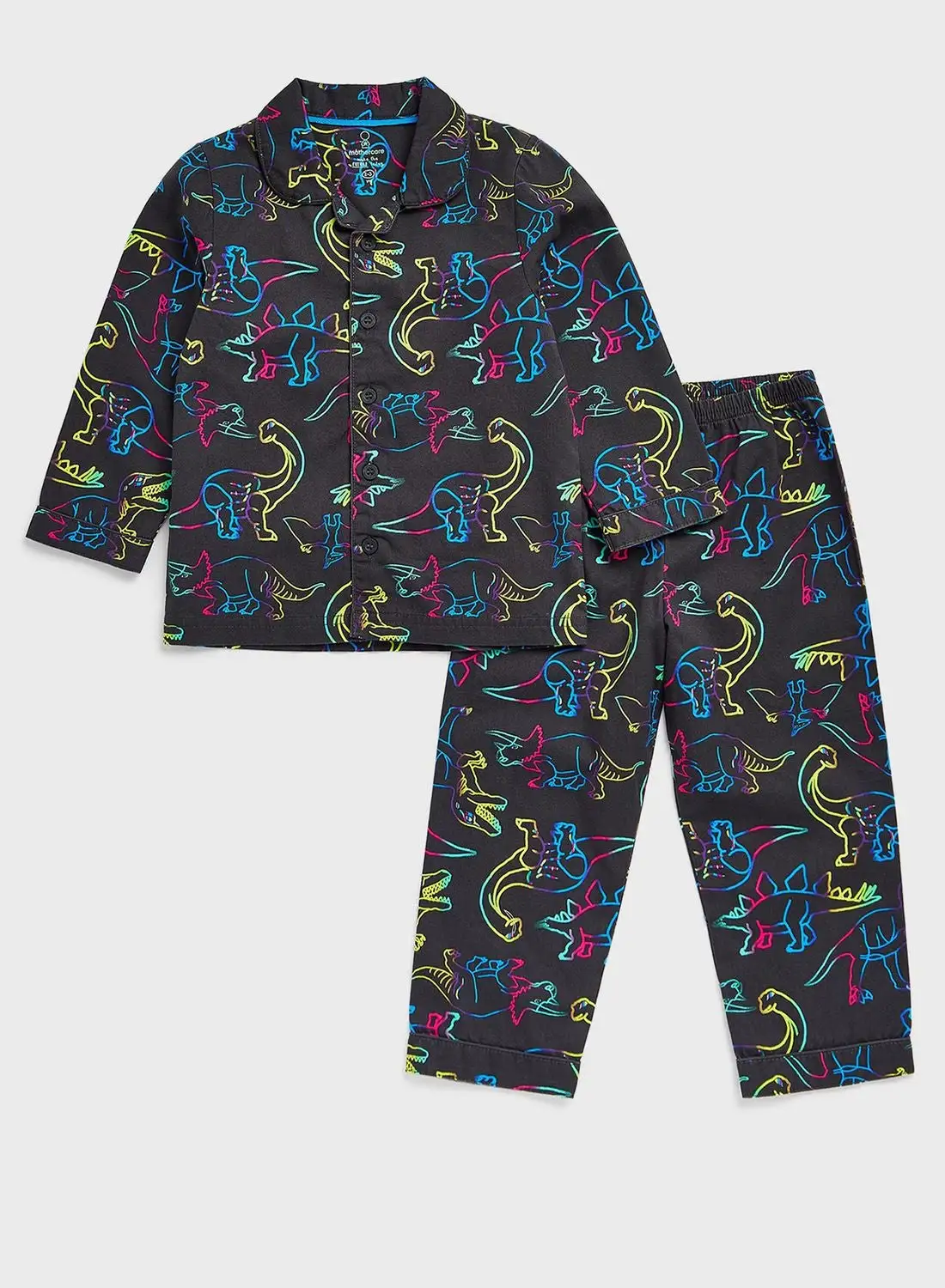 mothercare Kids Dino Print Shirt & Trousers Set