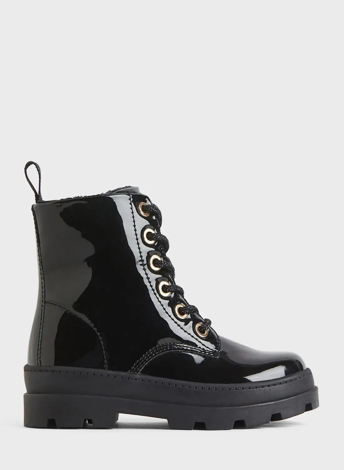 H&M Kids Warm Lined Lace Up Boots