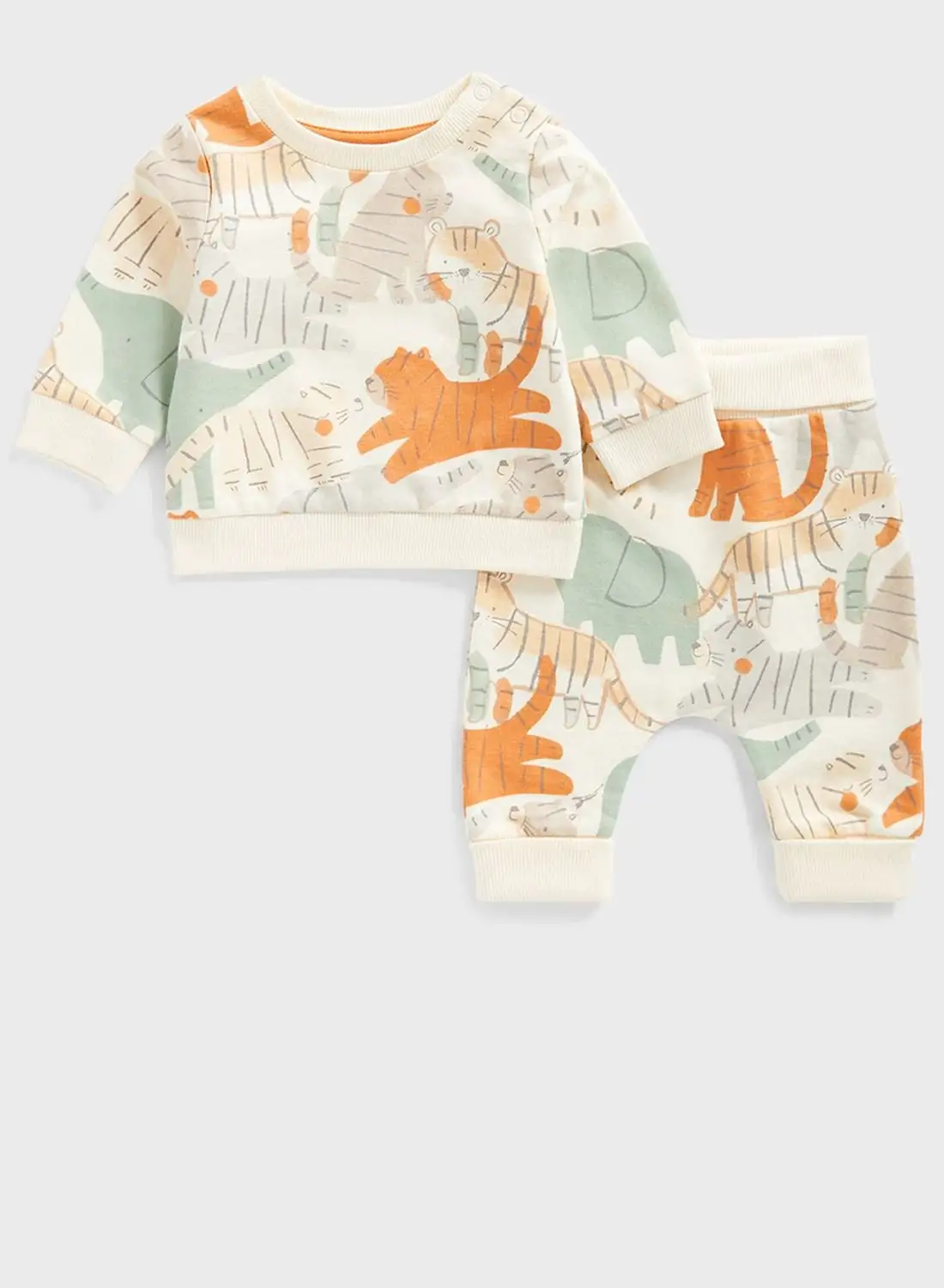 mothercare Infant Aop Sweatshirt & Sweatpants Set