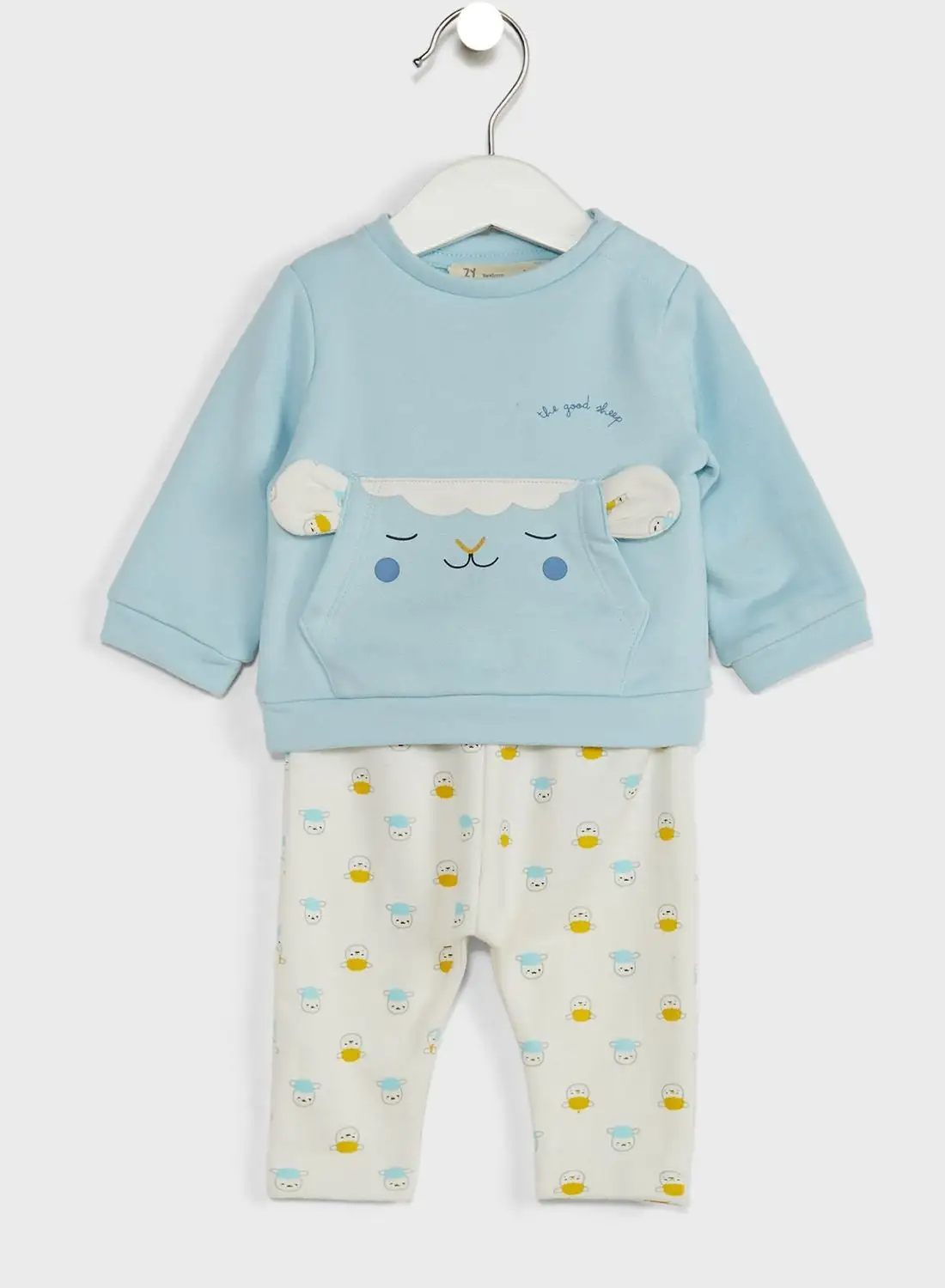 Zippy Infant Printed T-Shirt & Pyjama Set