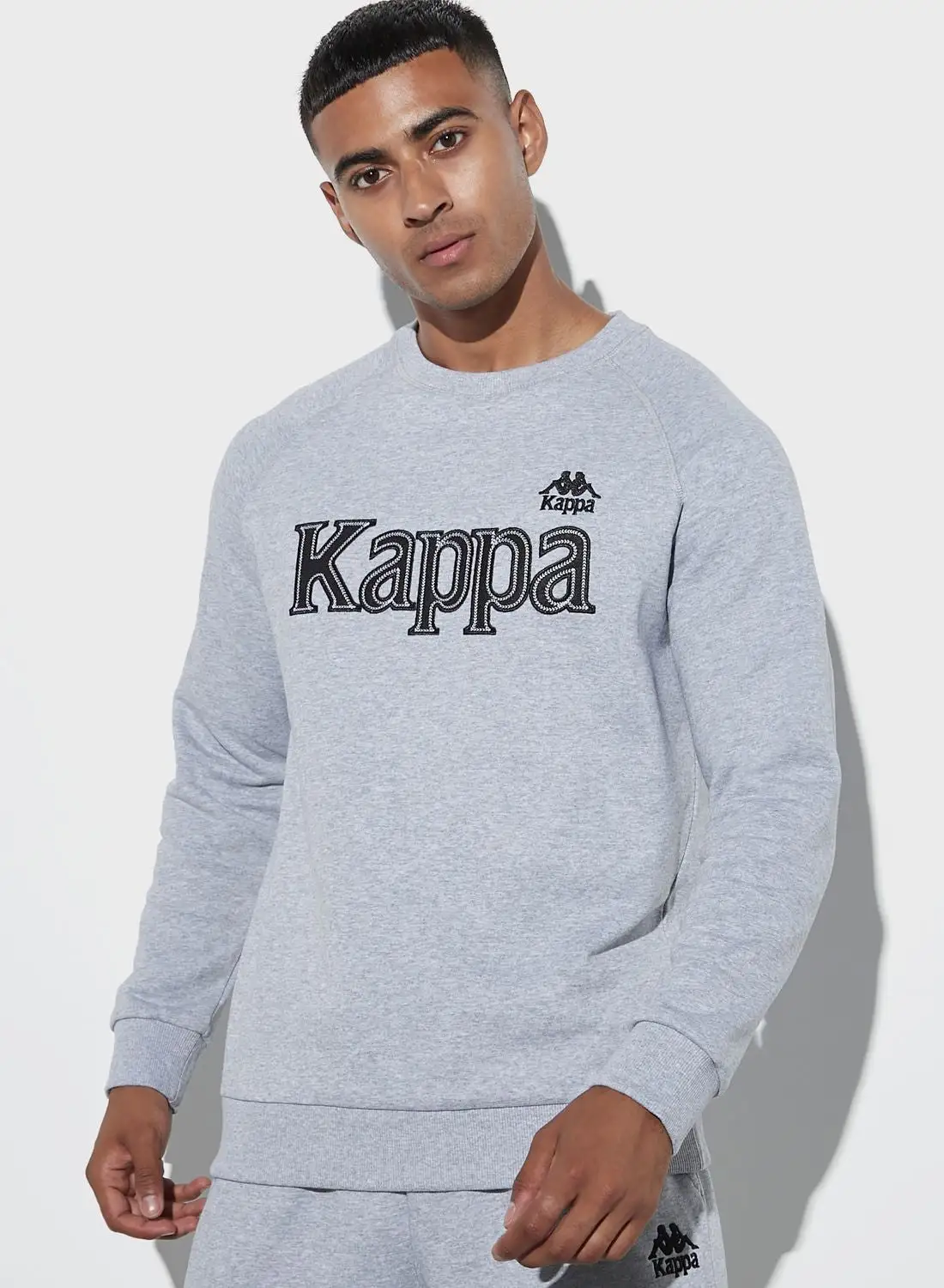 Kappa Logo Embroidered Sweatshirt