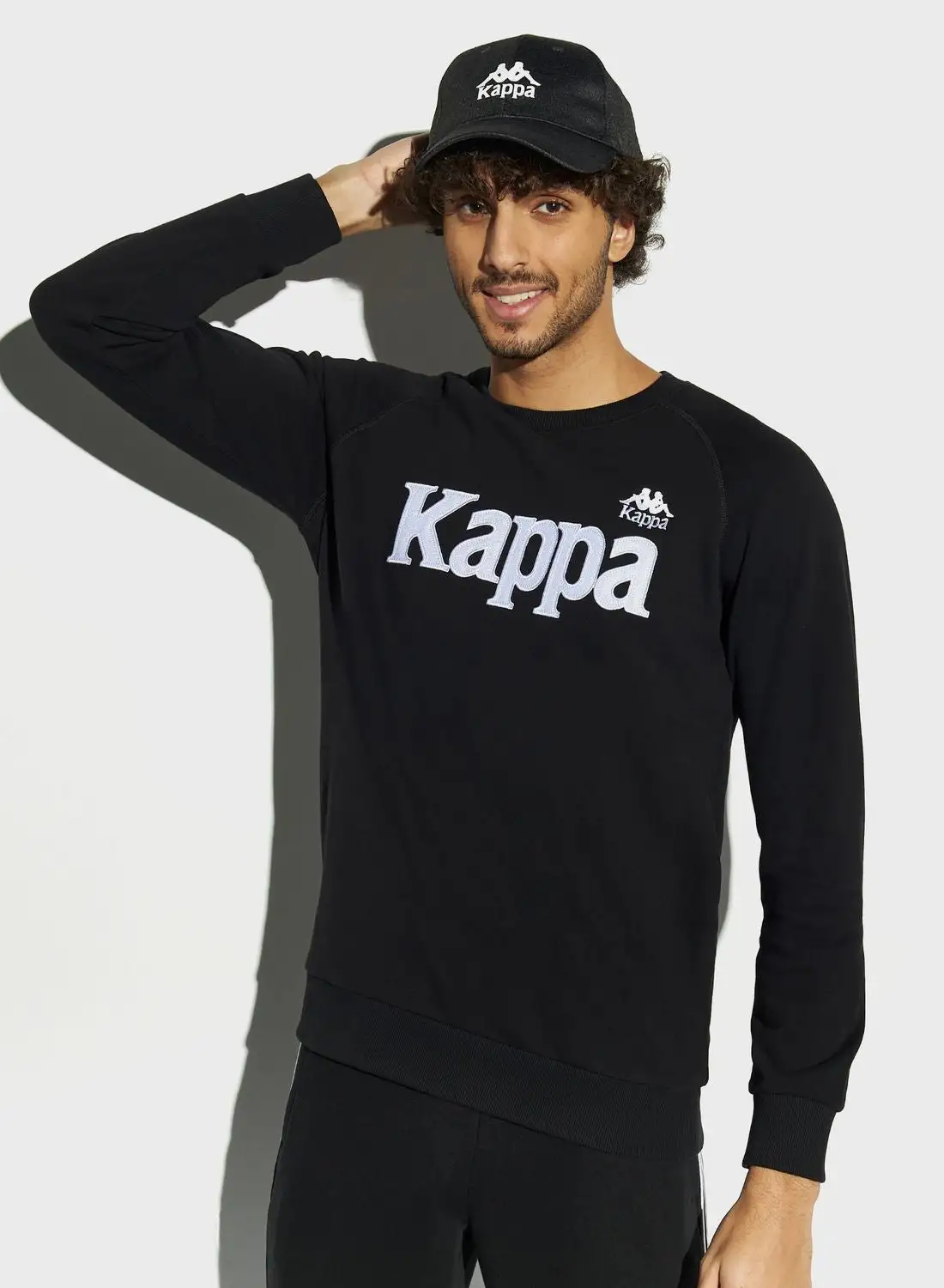 Kappa Logo Embroidered Sweatshirt