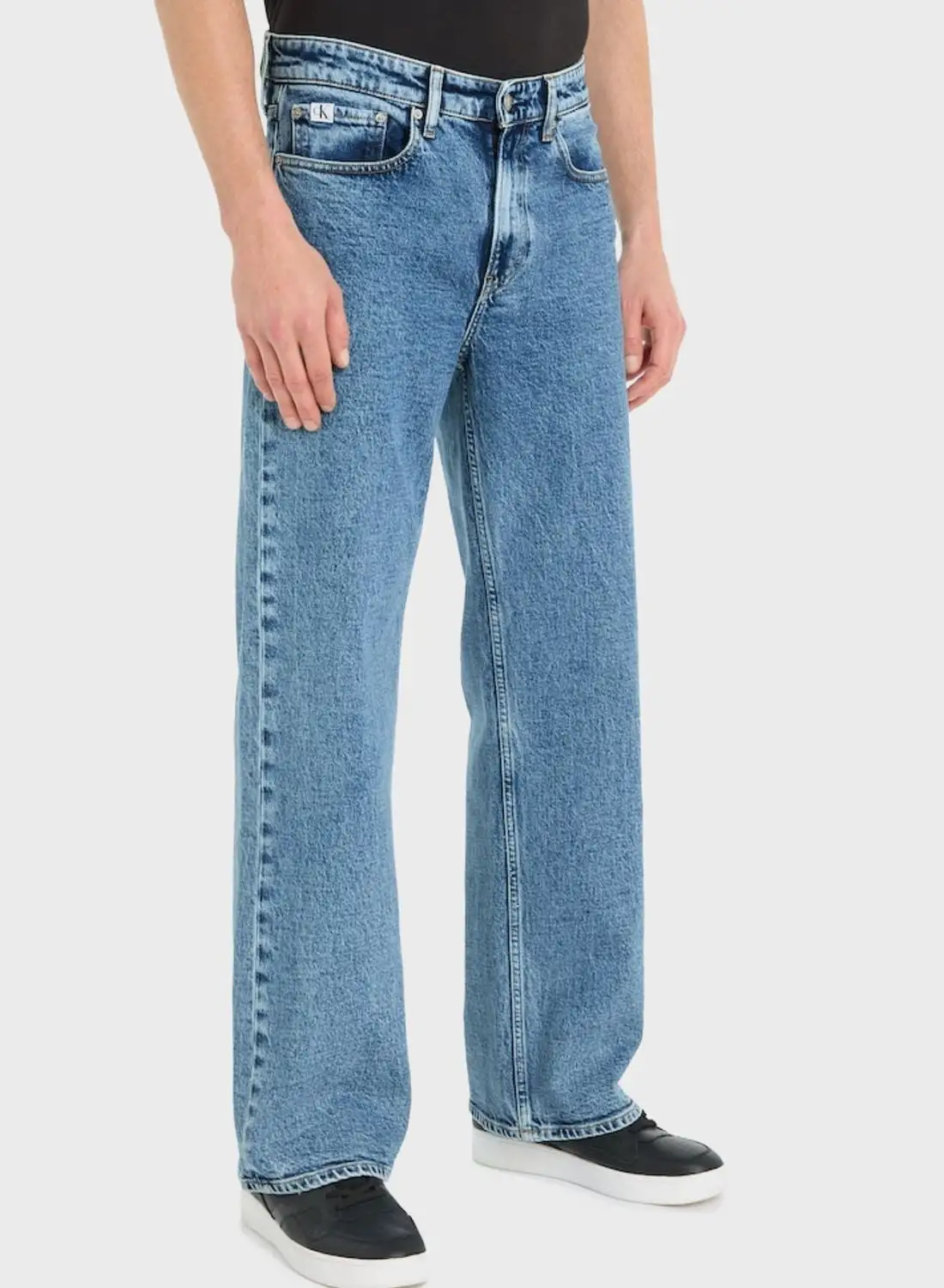 Calvin Klein Jeans Mid Wash Straight Jeans