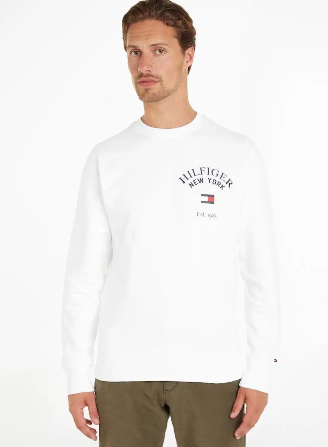 TOMMY HILFIGER Varsity Crew Neck Sweatshirt