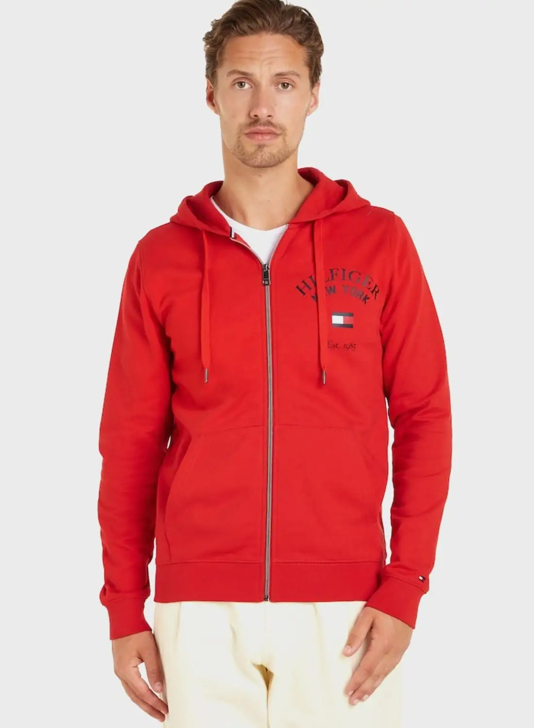 TOMMY HILFIGER Varsity Hooded Neck Jacket