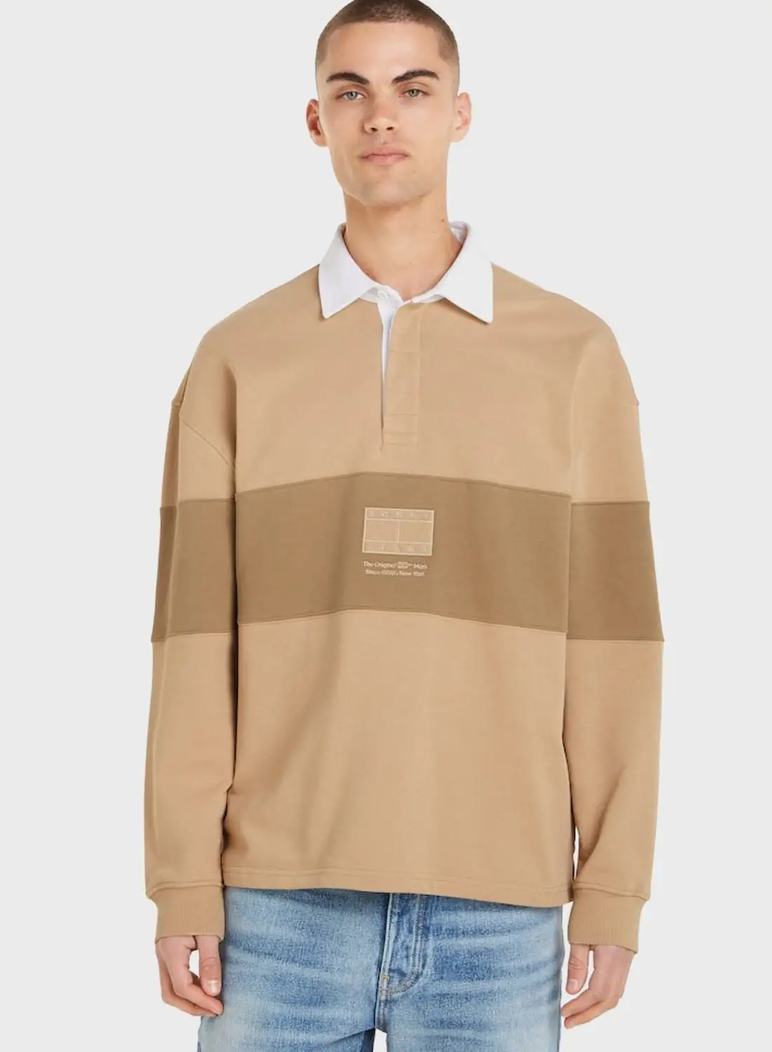 TOMMY JEANS Color Block Regular Fit Sweatshirt