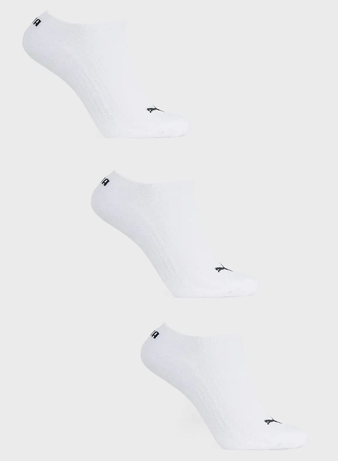 PUMA 3 Pack Cushioned Socks