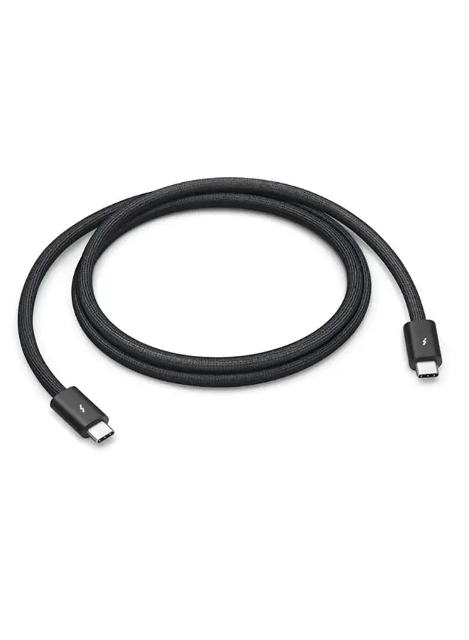 كابل Apple Thunderbolt 4 (USB‑C) Pro (1 متر) أسود