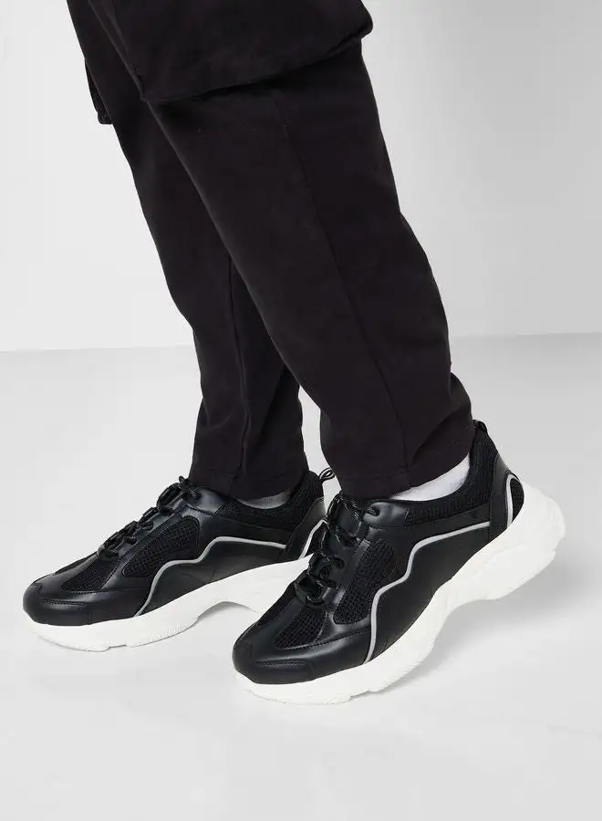 Seventy Five Chunky Sole Light Weight Sneakers