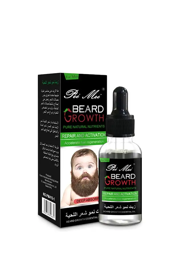Generic Beard Growth Oil Clear 30ml