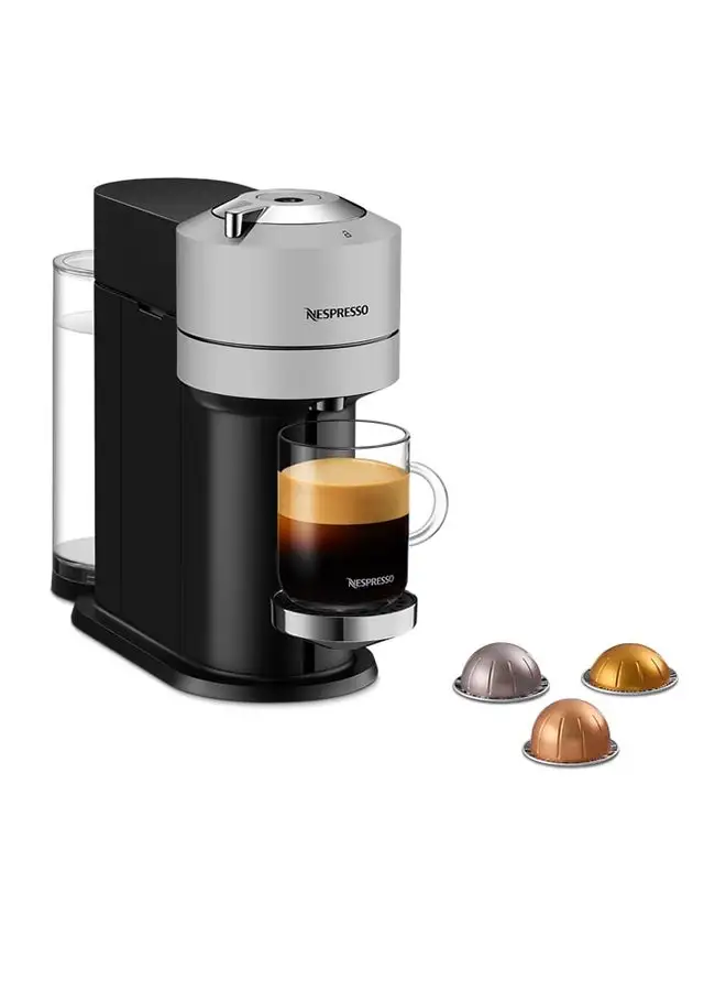 NESPRESSO Nespresso Vertuo Next Coffee Machine 1.1 L 1500 W GCV1-GB-AG-NE Matt Silver