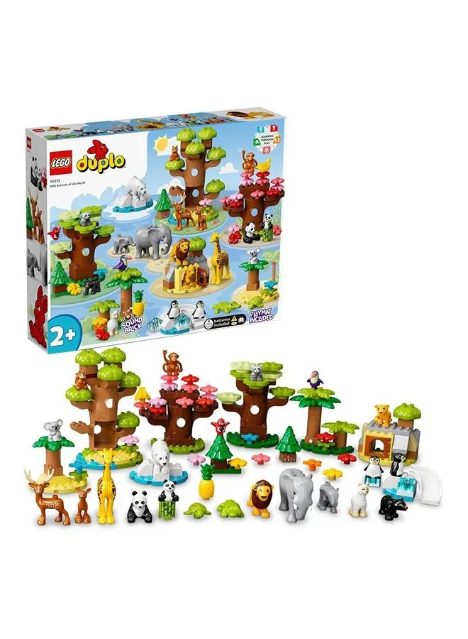 LEGO 117 Pieces Lego Duplo Wild Animals Of Asia 10974 Building Toy