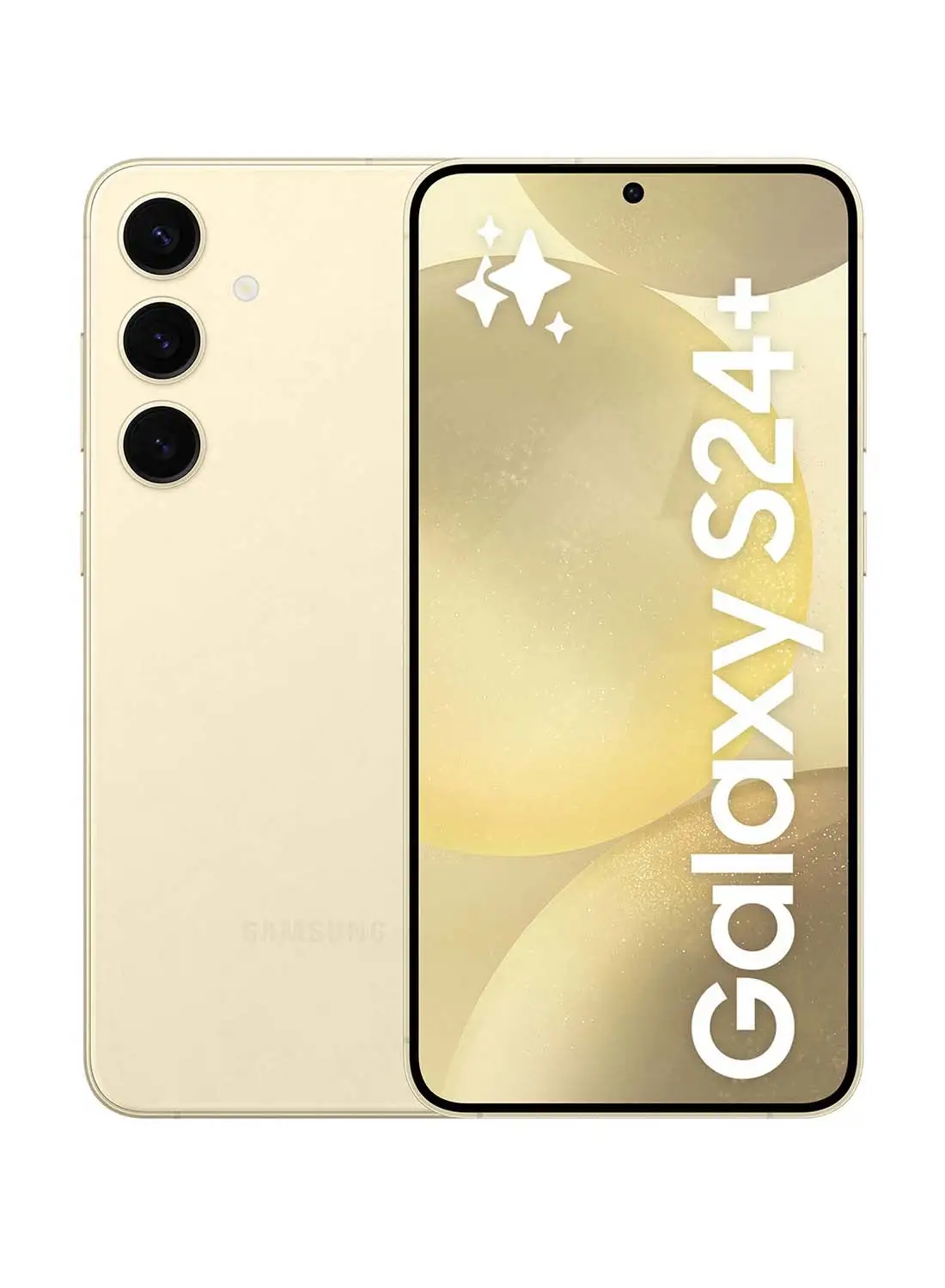 Samsung Galaxy S24 Plus Dual SIM Amber Yellow 12GB RAM 512GB 5G - Middle East Version