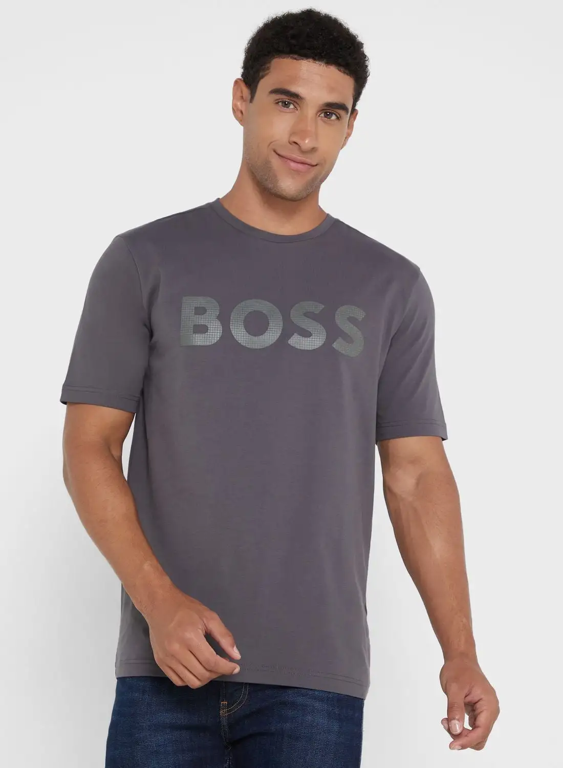 BOSS Logo Crew Neck T-Shirt