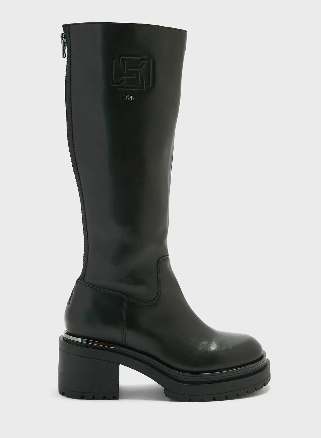 DKNY Paloma Logo Knee Boots