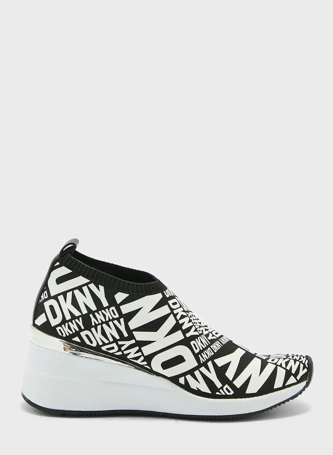 DKNY Parks Multi Logo  Low Top Sneakers