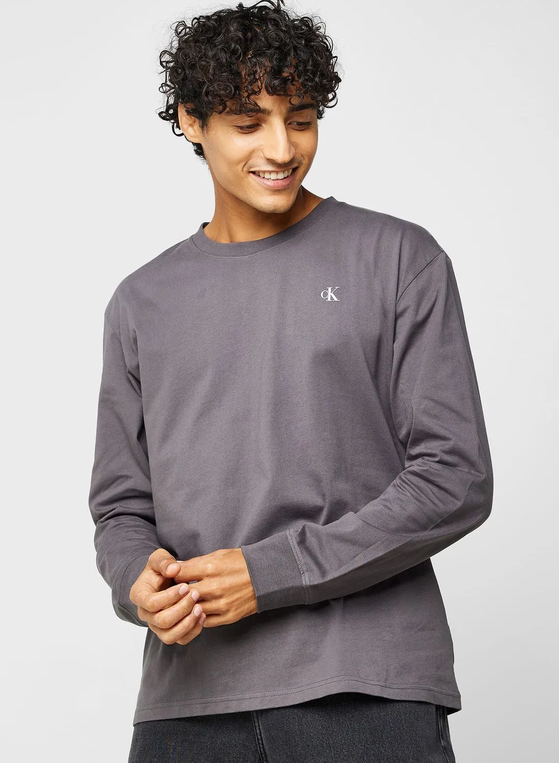 Calvin Klein Jeans Monogram Crew Neck Sweatshirt
